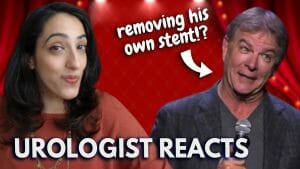 Urologist Reacts to Bill Engvall Removing his own ureteral stent