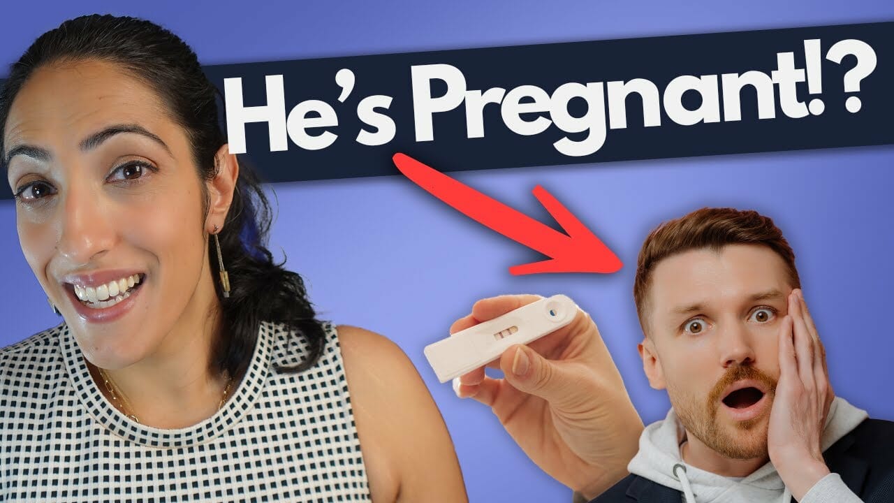 A man with a positive pregnancy test?!
