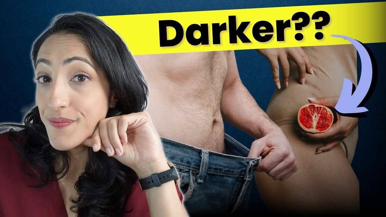 The scientific reason why your genitals are darker than the rest of your body