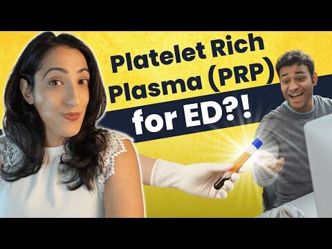 Platelet-Rich Plasma  to Improve Erections?! | Does PRP Actually Work?