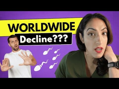 Sperm counts are dropping globally | Is this a fertility crisis?! What can you do?