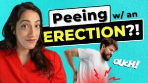 Peeing with Erection