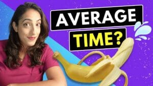 average time to ejaculation